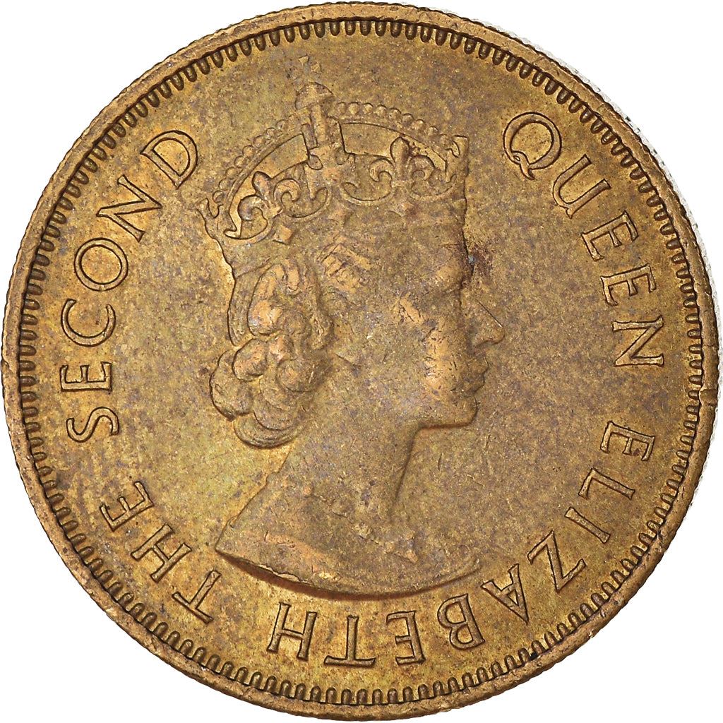 Hong Kong | 10 Cents Coin | Elizabeth II | Km:28.3 | 1971 - 1980