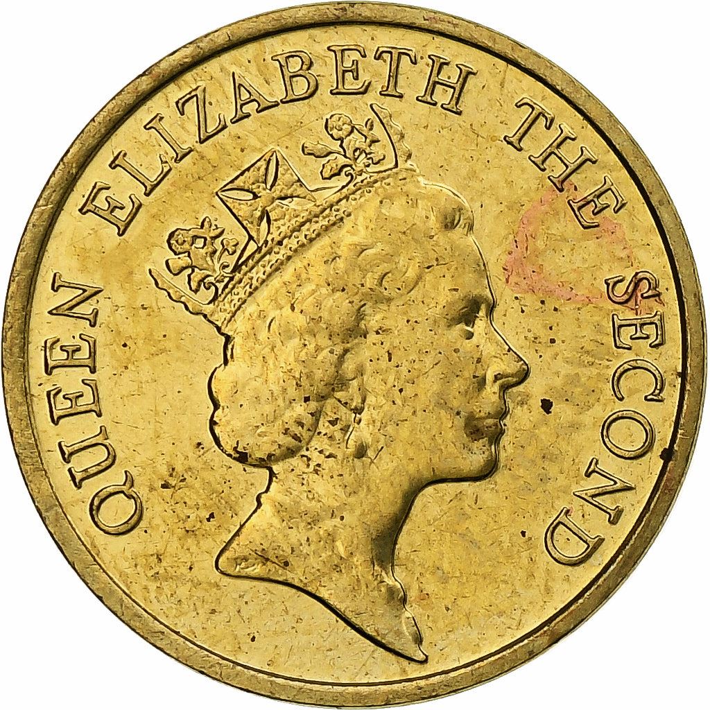 Hong Kong | 10 Cents Coin | Elizabeth II | Km:55 | 1985 - 1992