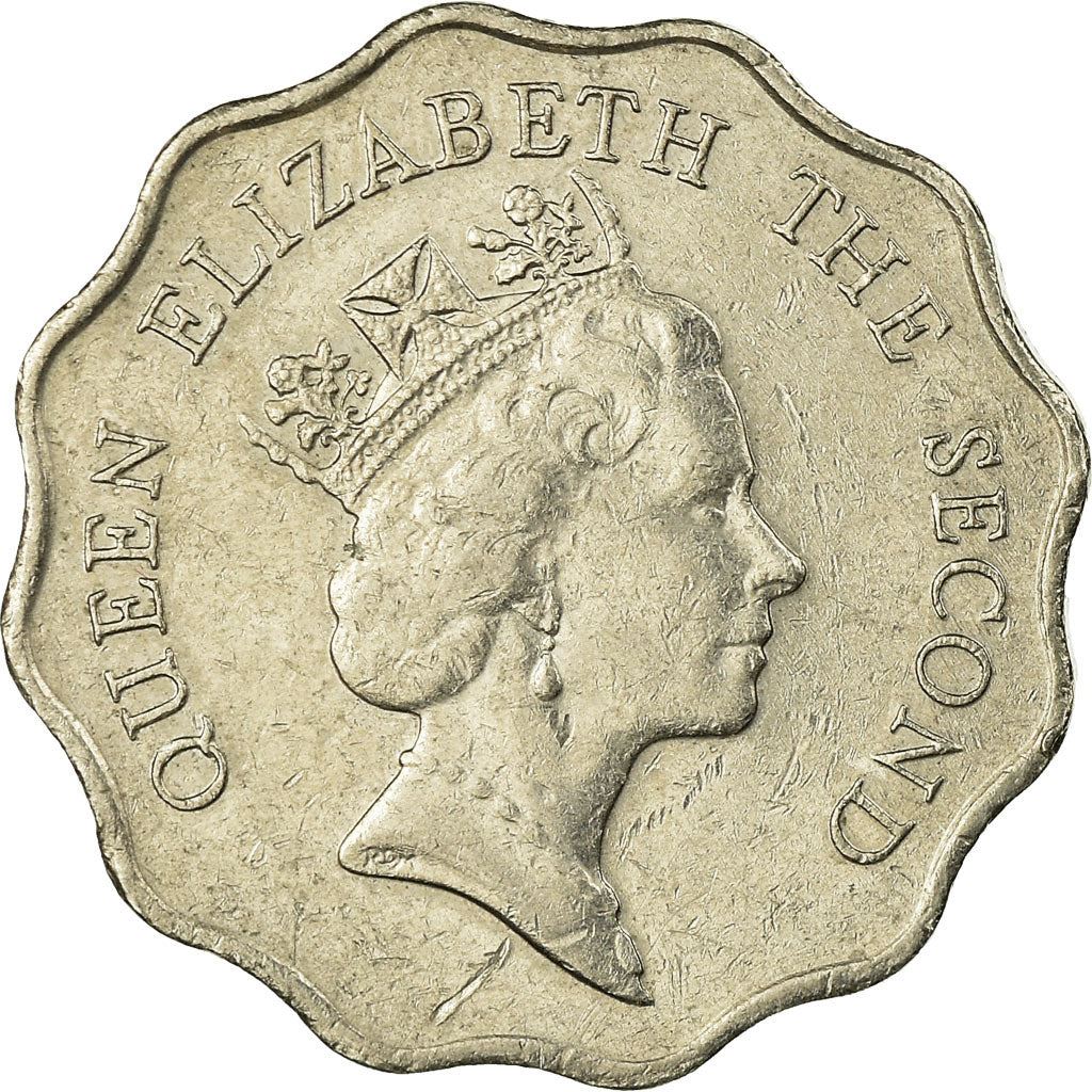 Hong Kong | 2 Dollars Coin | Elizabeth II | Km:60 | 1985 - 1992