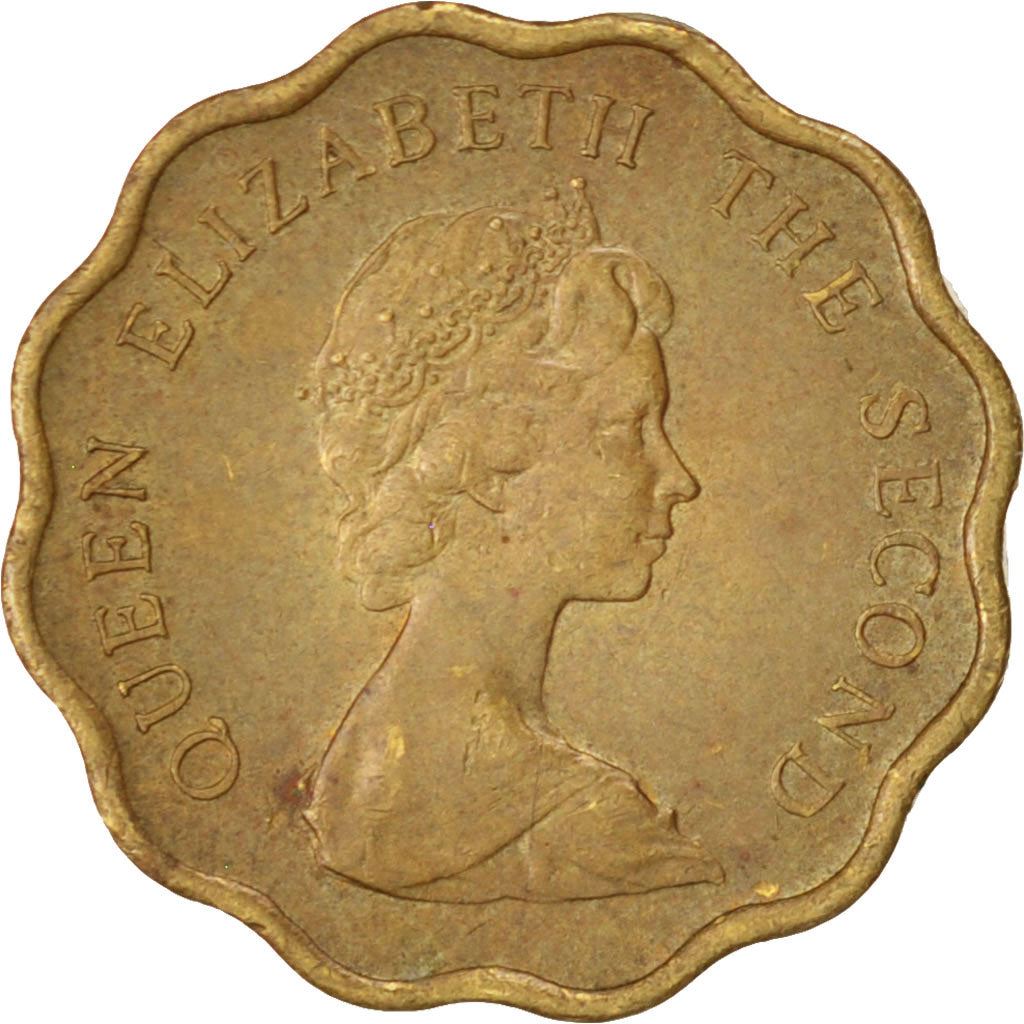 Hong Kong | 20 Cents Coin | Elizabeth II | Km:36 | 1975 - 1983