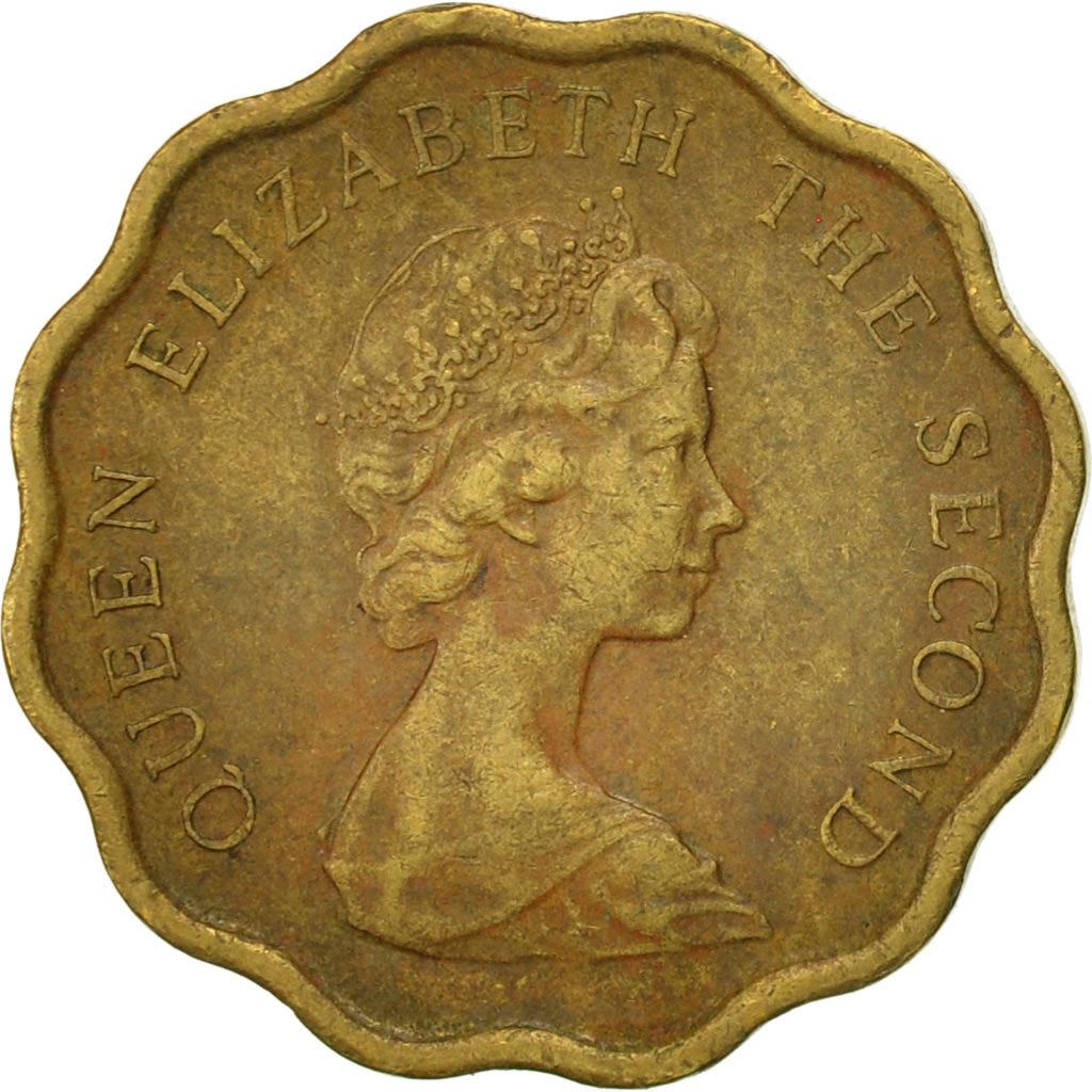 Hong Kong | 20 Cents Coin | Elizabeth II | Km:36 | 1975 - 1983