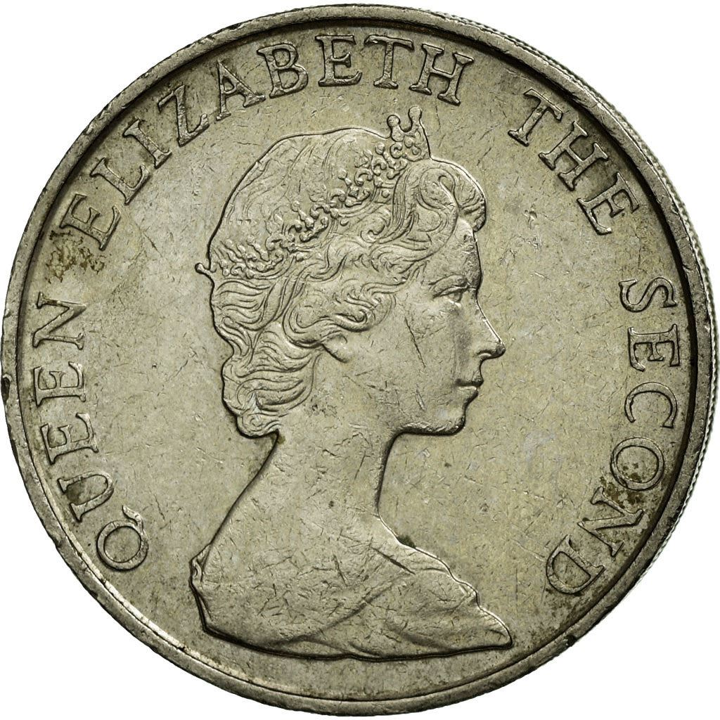 Hong Kong | 5 Dollars Coin | Elizabeth II | Km:46 | 1980 - 1984