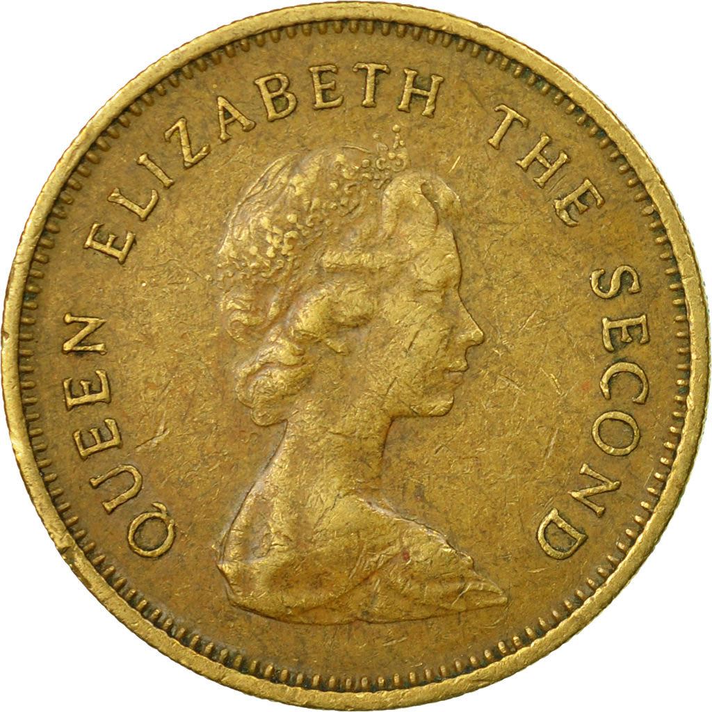 Hong Kong | 50 Cents Coin | Elizabeth II | Km:41 | 1977 - 1980