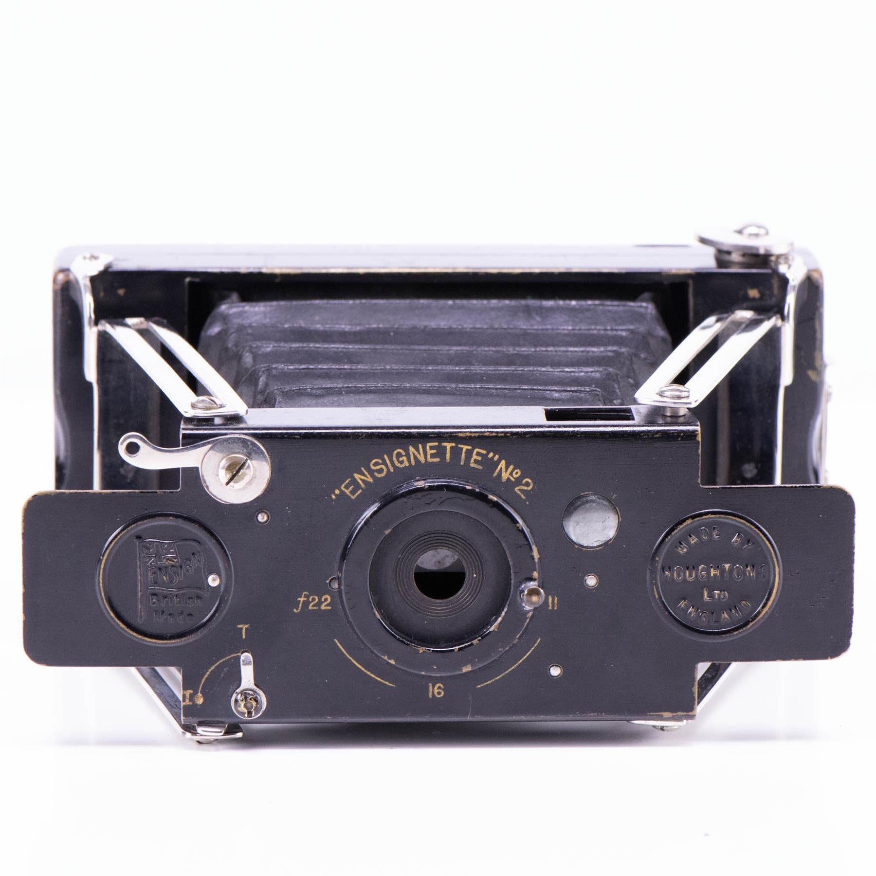 Houghtons Ensignette No 2 Camera | f11 Lens | Black | England | 1912