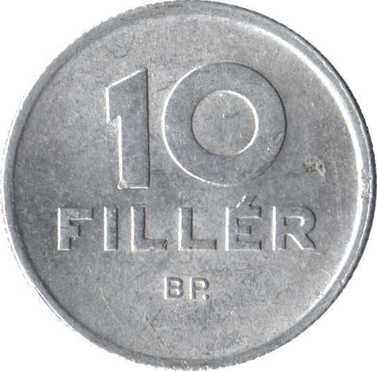 Hungary 10 Filler Coin | Peace Dove | KM547 | 1950 - 1966