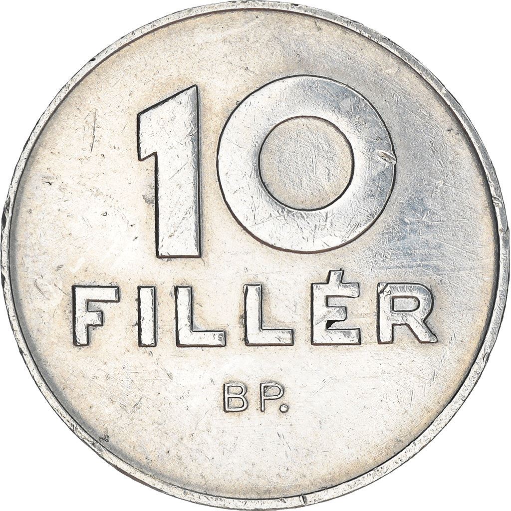 Hungary 10 Filler Coin | Peace Dove | KM572 | 1967 - 1989