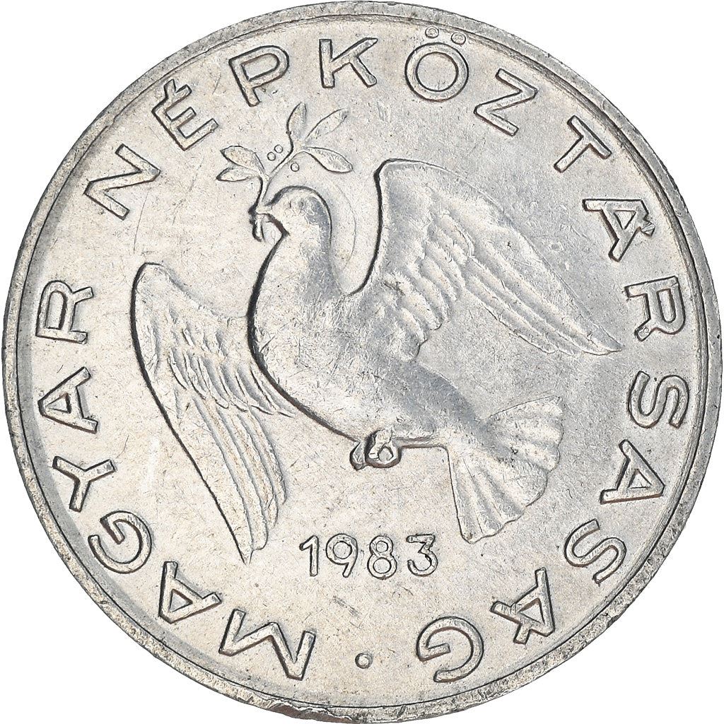 Hungary 10 Filler Coin | Peace Dove | KM572 | 1967 - 1989