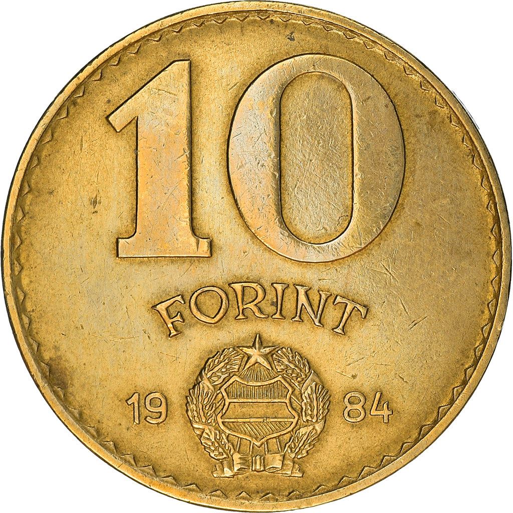 Hungary 10 Forint Coin | Liberty | Budapest | KM636 | 1983 - 1989