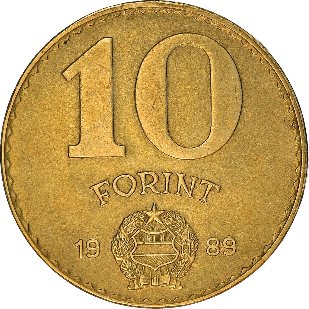 Hungary 10 Forint Coin | Liberty | Budapest | KM636 | 1983 - 1989