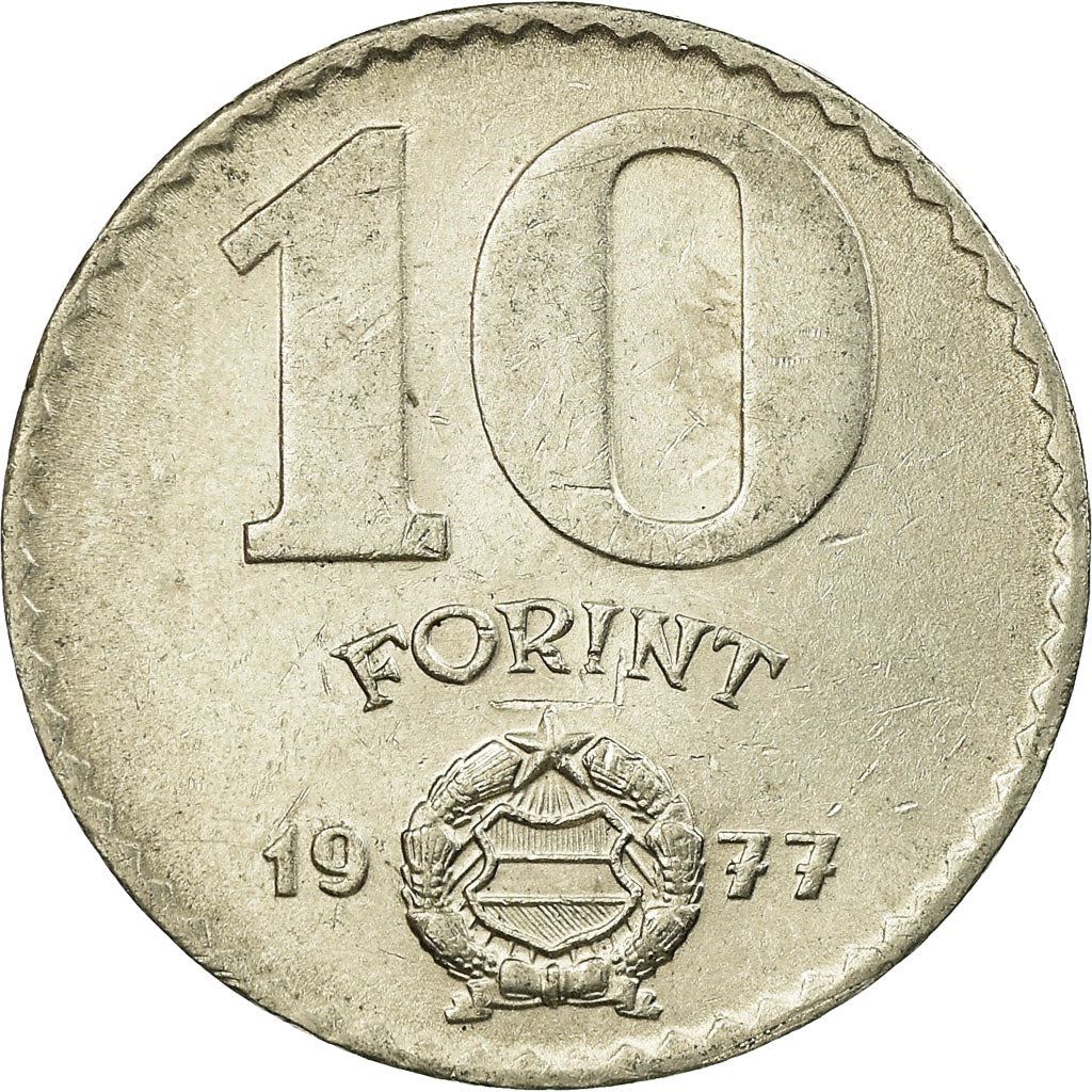 Hungary 10 Forint Coin | Strobl monument | KM595 | 1971 - 1982