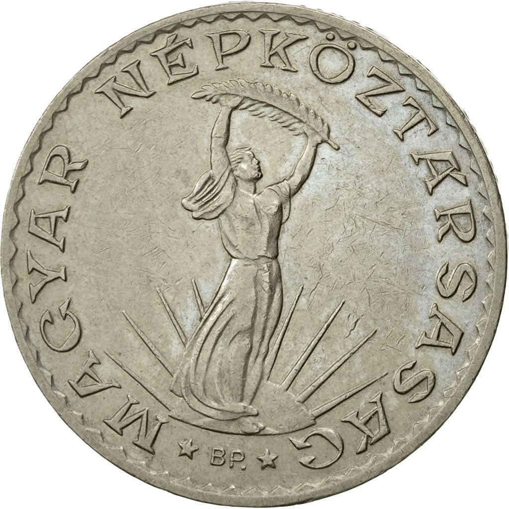 Hungary 10 Forint Coin | Strobl monument | KM595 | 1971 - 1982