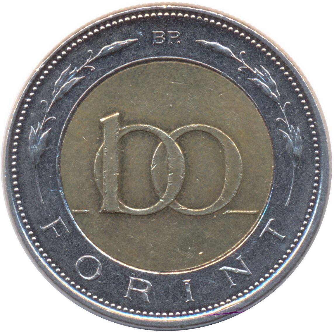 Hungary 100 Forint Coin | KM721 | 1996 - 2011