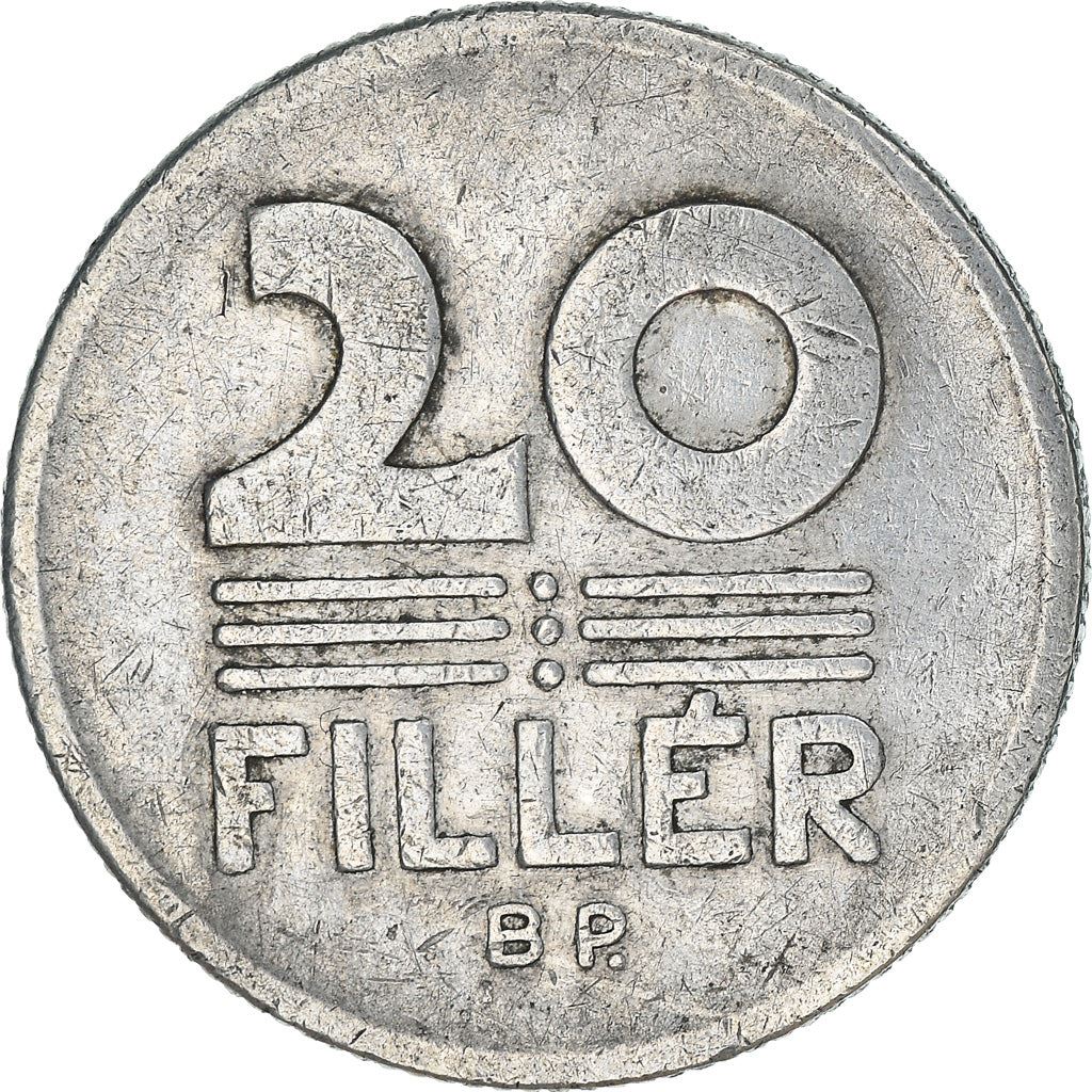 Hungary 20 Filler Coin | KM573 | 1967 - 1989