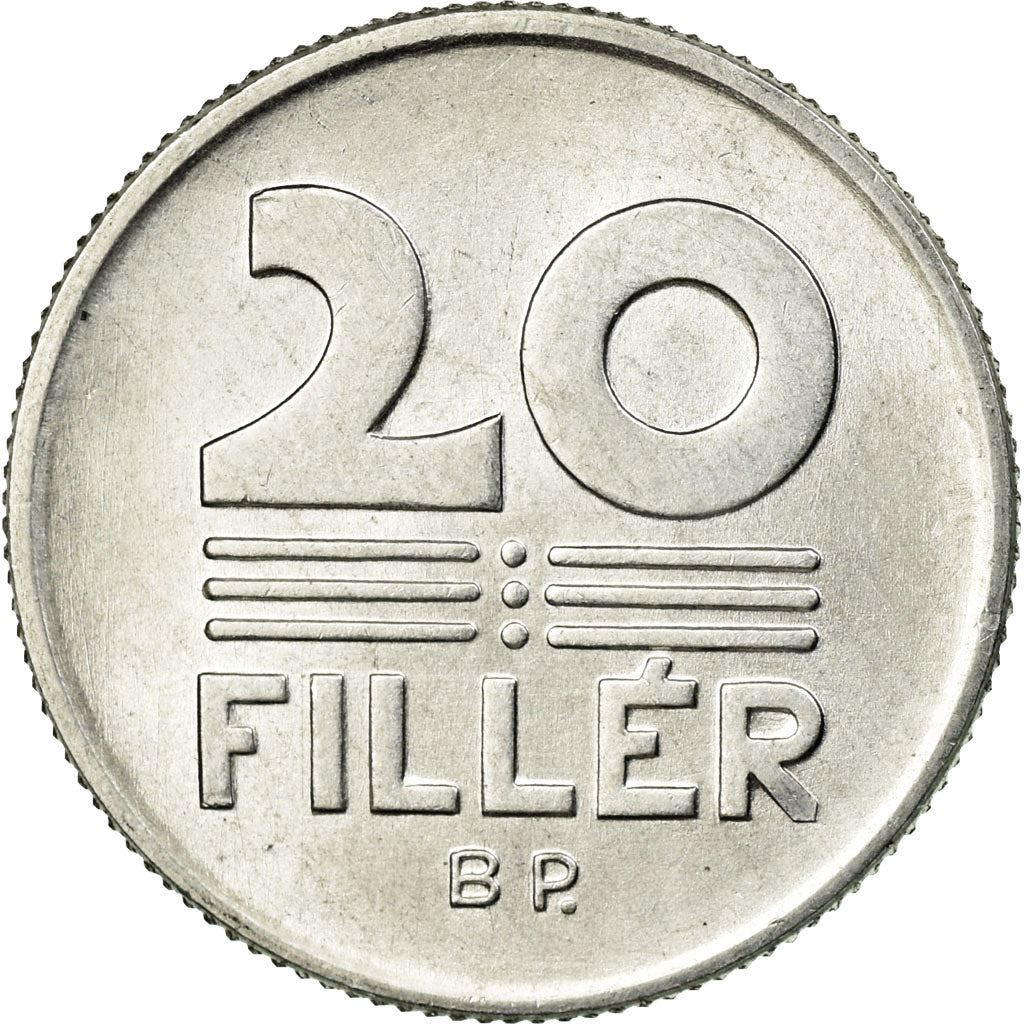 Hungary 20 Filler Coin | KM573 | 1967 - 1989