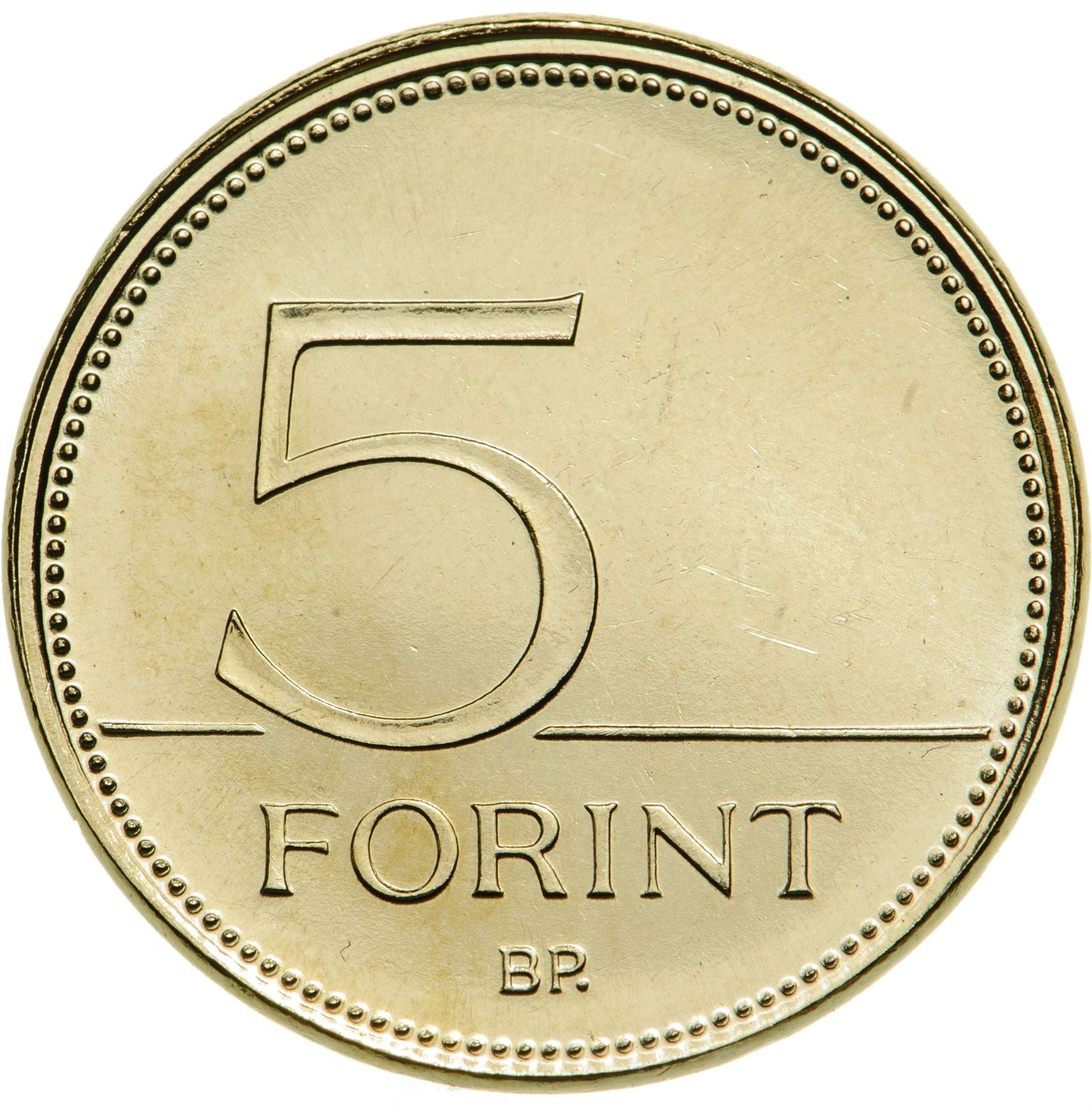 Hungary | 5 Forint Coin | 75th anniversary of the forint | KM 1015 | 2021