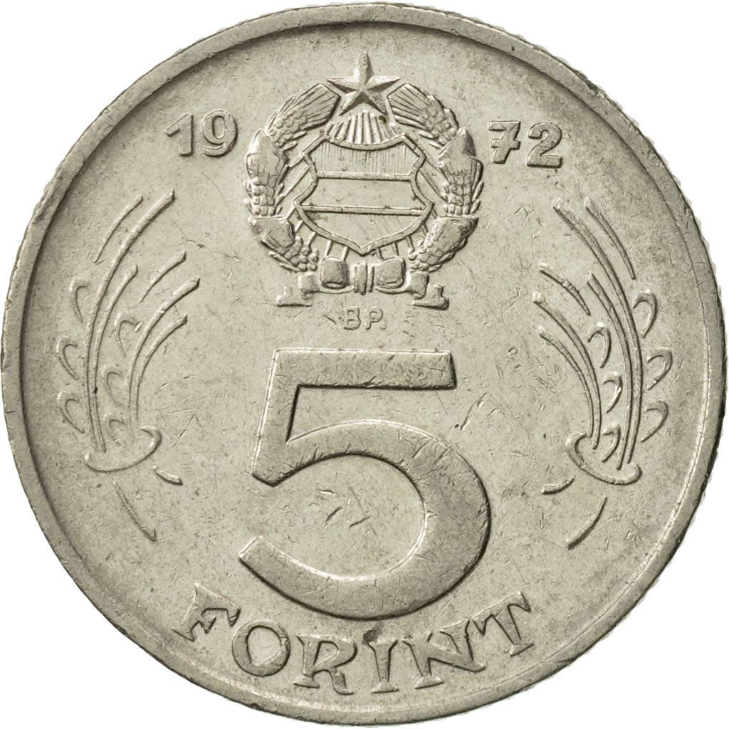 Hungary 5 Forint Coin | Lajos Kossuth | KM594 | 1971 - 1982