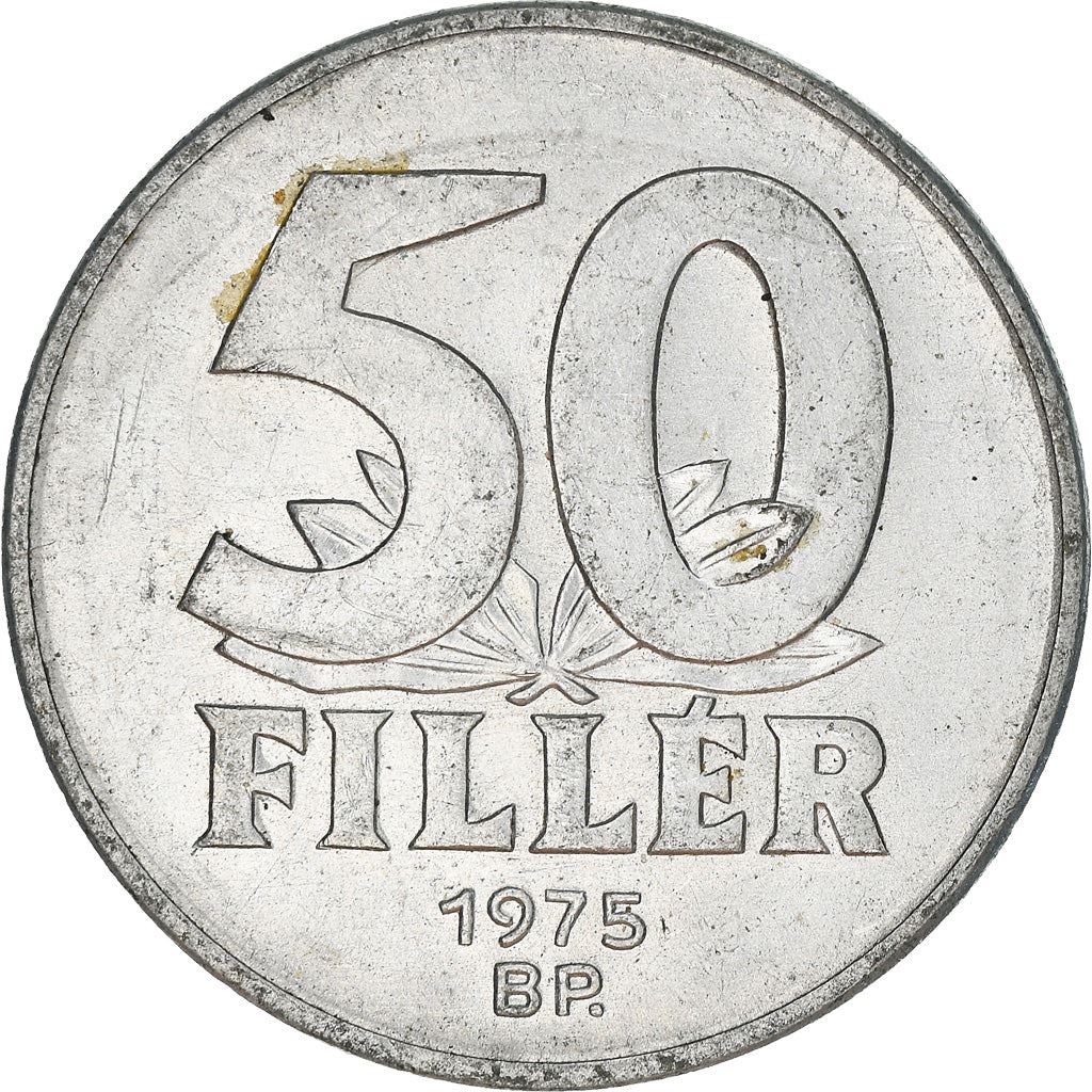 Hungary 50 Filler Coin | Elisabeth Bridge | Budapest | KM574 | 1967 - 1989