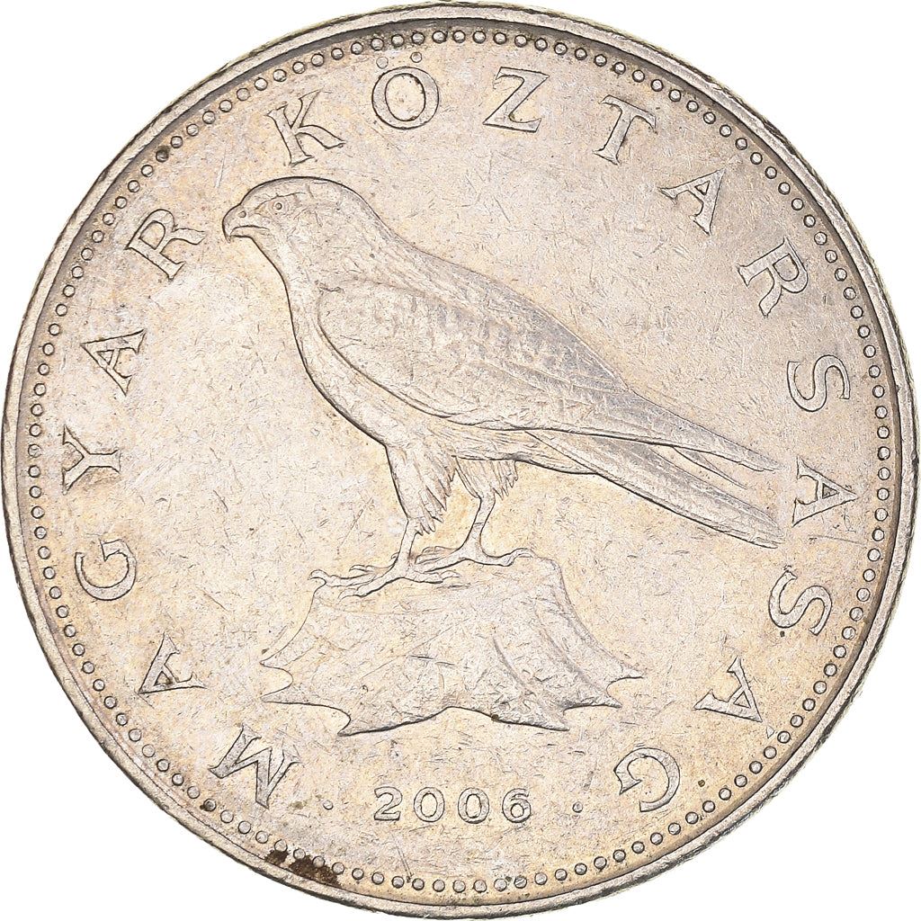 Hungary 50 Forint Coin | Saker Falcon | KM697 | 1992 - 2011