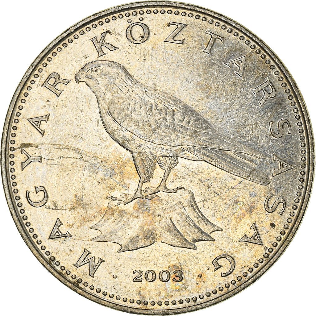 Hungary 50 Forint Coin | Saker Falcon | KM697 | 1992 - 2011