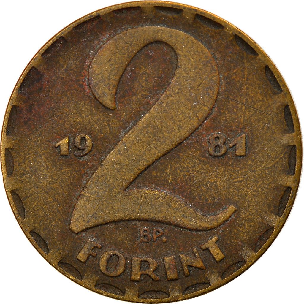 Hungary Coin Hungarian 2 Forint | KM591 | 1970 - 1989