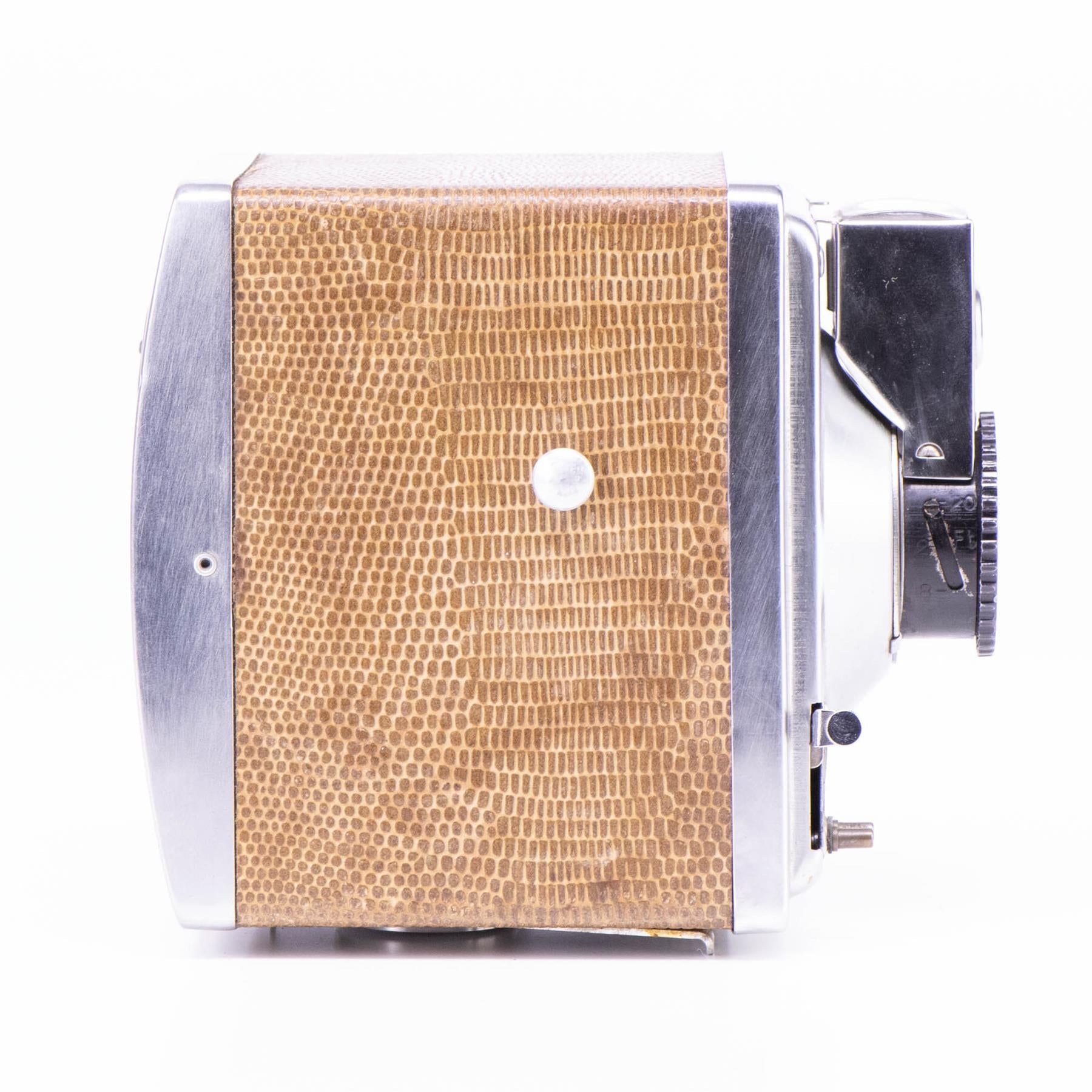 Hunter Gilbert Box Camera | 105mm f11 lens | White | United Kingdom | 1953