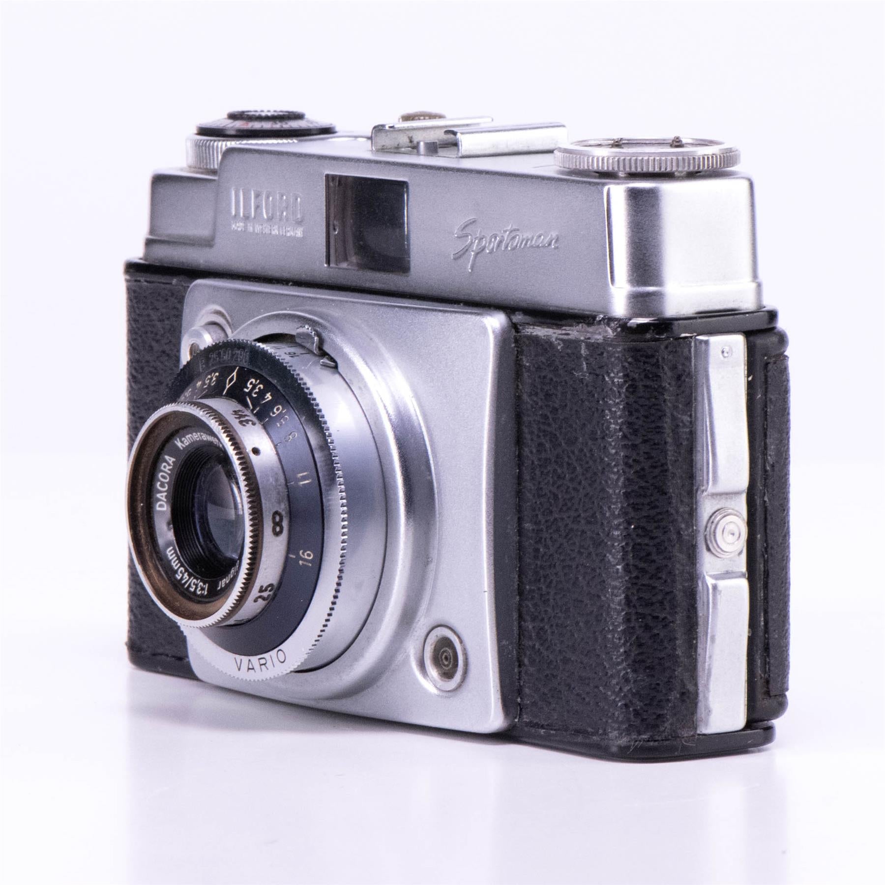 Ilford Sportsman Mk.3 Model Camera | White | Germany | 1959 | Not working