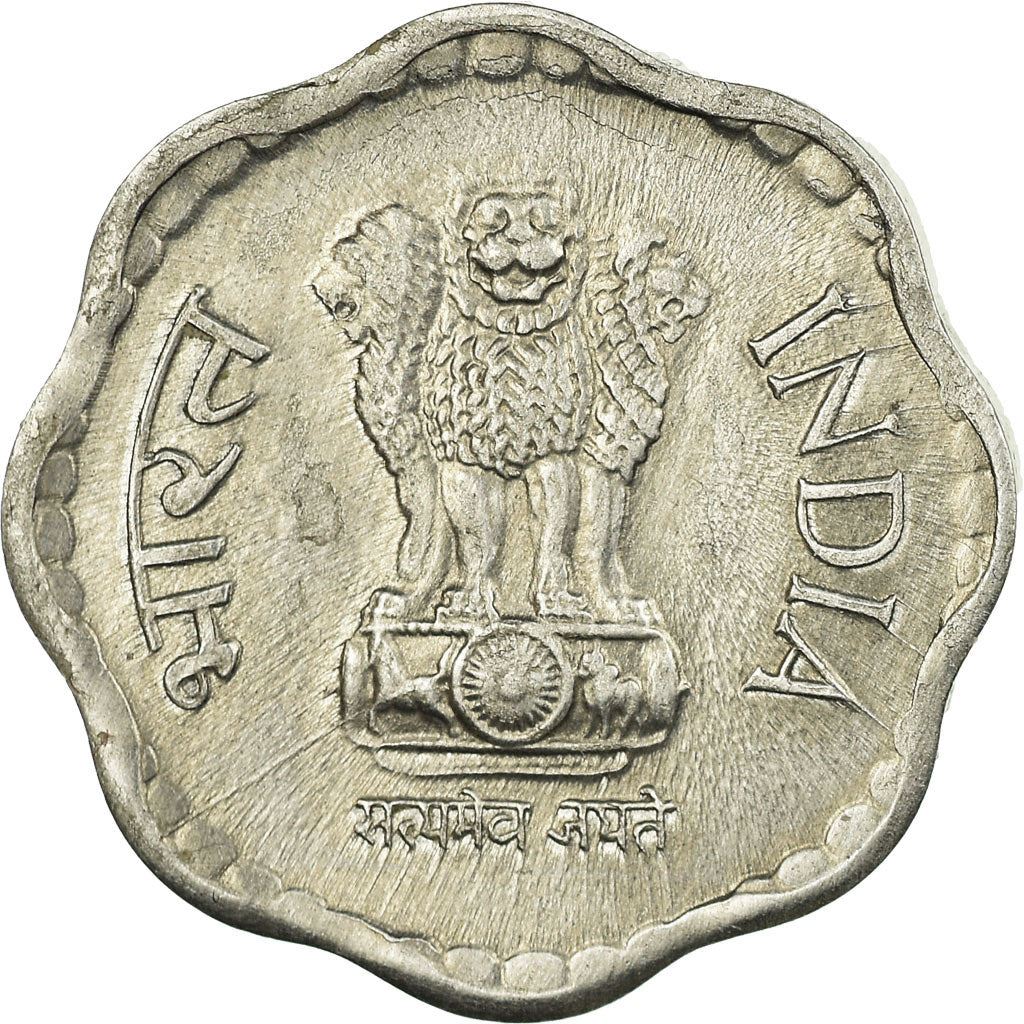 India | 10 Paise Coin | Ashoka lion | Km:39 | 1983 - 1993