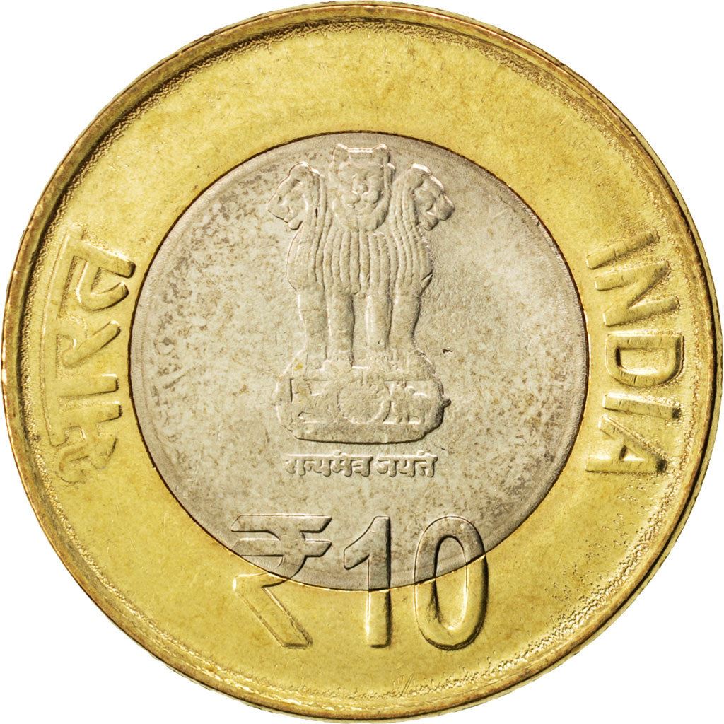 India | 10 Rupees Coin | Indian Parliament | Km:407 | 2012