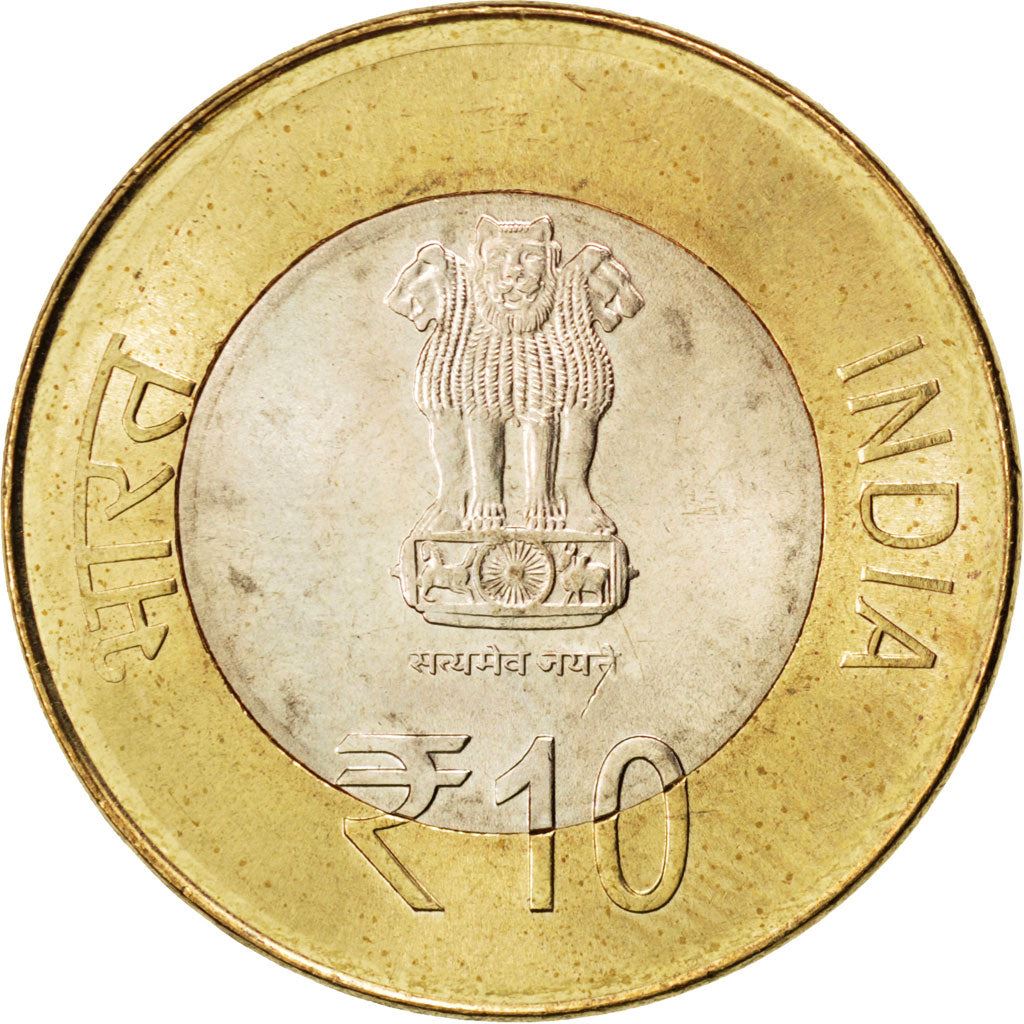 India | 10 Rupees Coin | Shri Mata Vaishno Devi | Km:430 | 2012