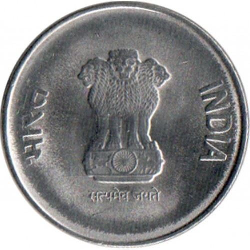 India | 2 Rupees Coin | Ashoka Pillar | Km:512 | 2019 - 2021