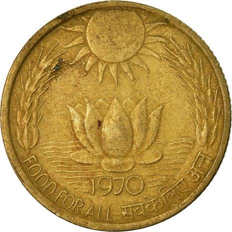 India 20 Paise Coin FAO 1970 - 1971 KM:43