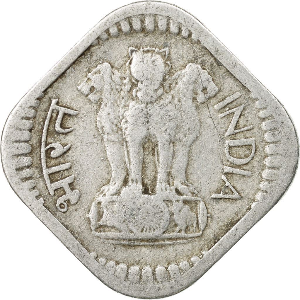 India | 5 Paise Coin | Ashoka Lion | Km:18 | 1972 - 1984