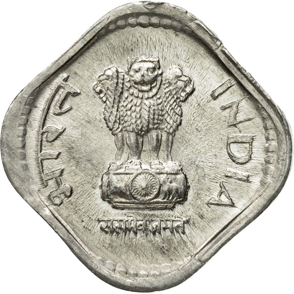 India | 5 Paise Coin | Ashoka lion | Km:23A | 1984 - 1994