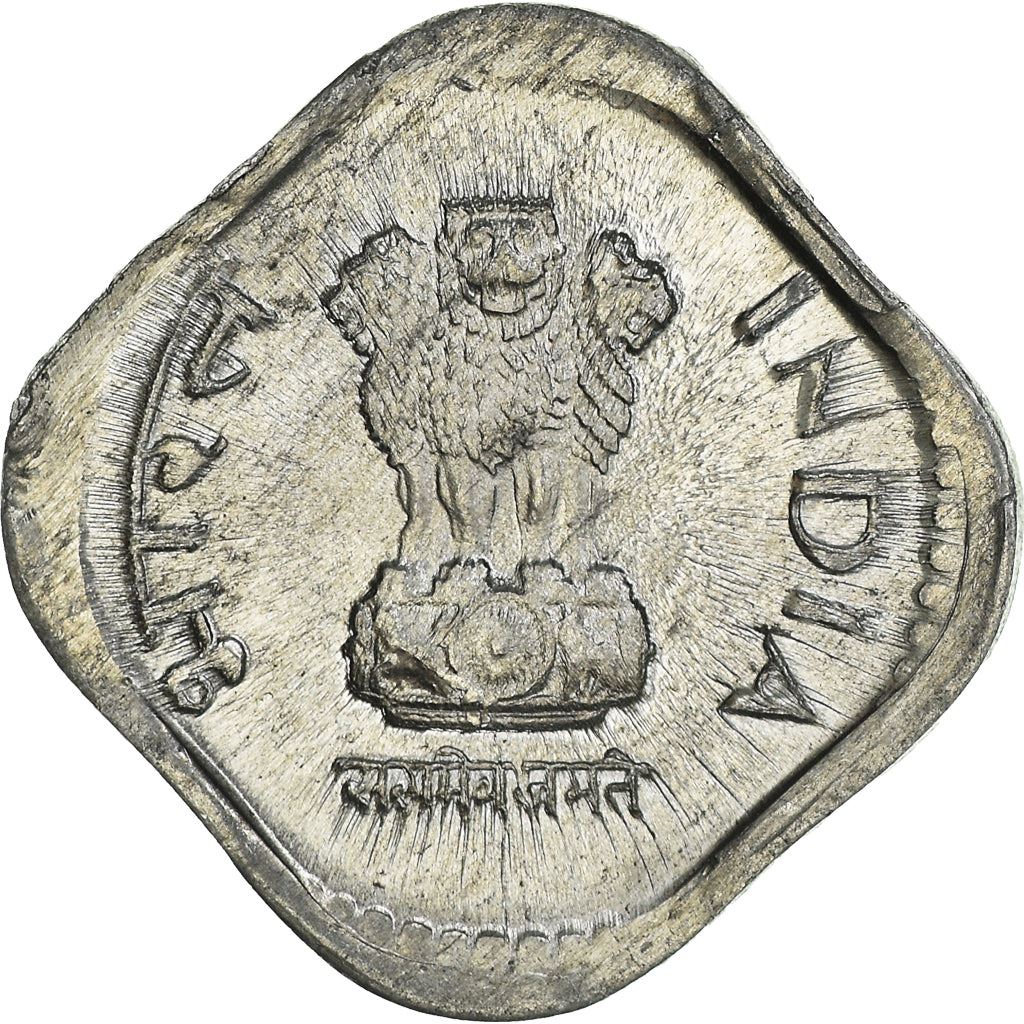 India | 5 Paise Coin | Ashoka lion | Km:23A | 1984 - 1994