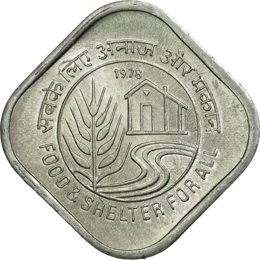 India | 5 Paise Coin | FAO | Km:21 | 1978