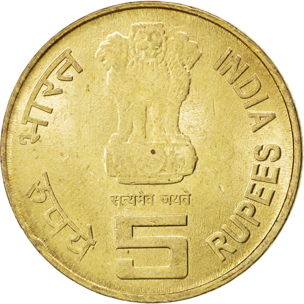 India | 5 Rupees Coin | Mother Teresa | Km:381 | 2010