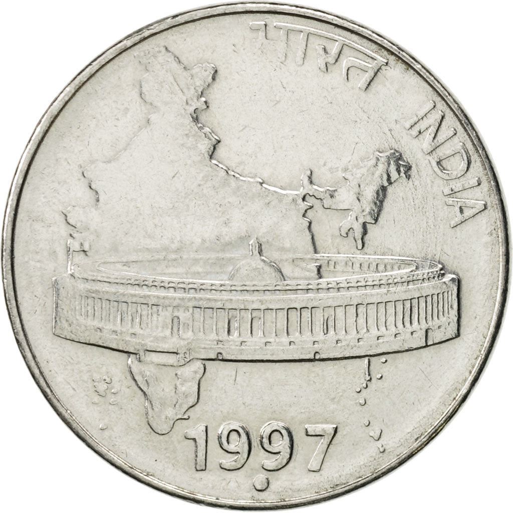 India | 50 Paise Coin | Parliament house | Km:69 | 1988 - 2007