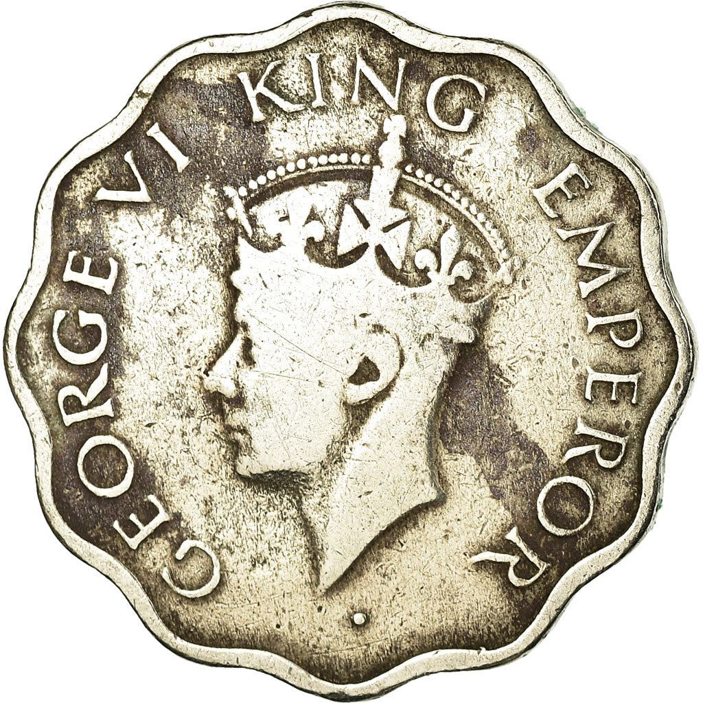 India - British | 1 Anna Coin | King George VI | Km:537 | 1940 - 1941