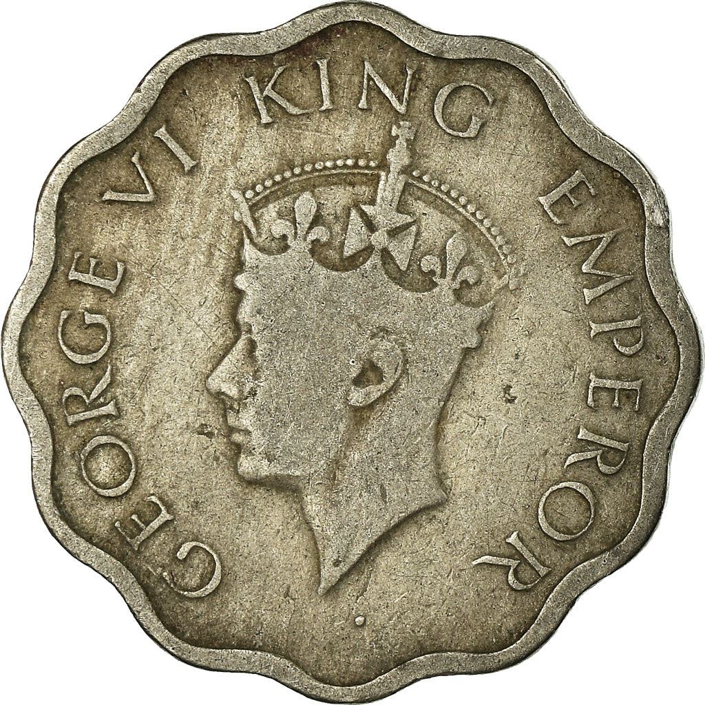 India - British | 1 Anna Coin | King George VI | Km:537 | 1940 - 1941