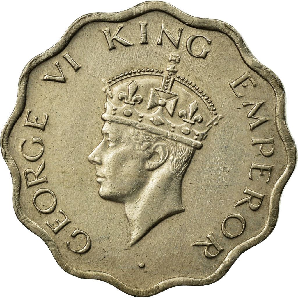 India - British | 1 Anna Coin | King George VI | Km:538 | 1946 - 1947