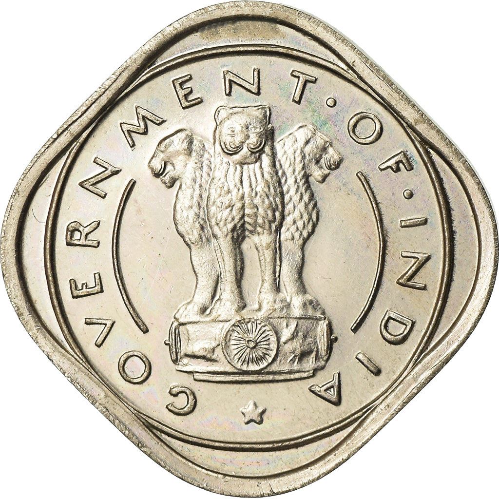 India | Coin | 1/2 anna | 1950 - 1955