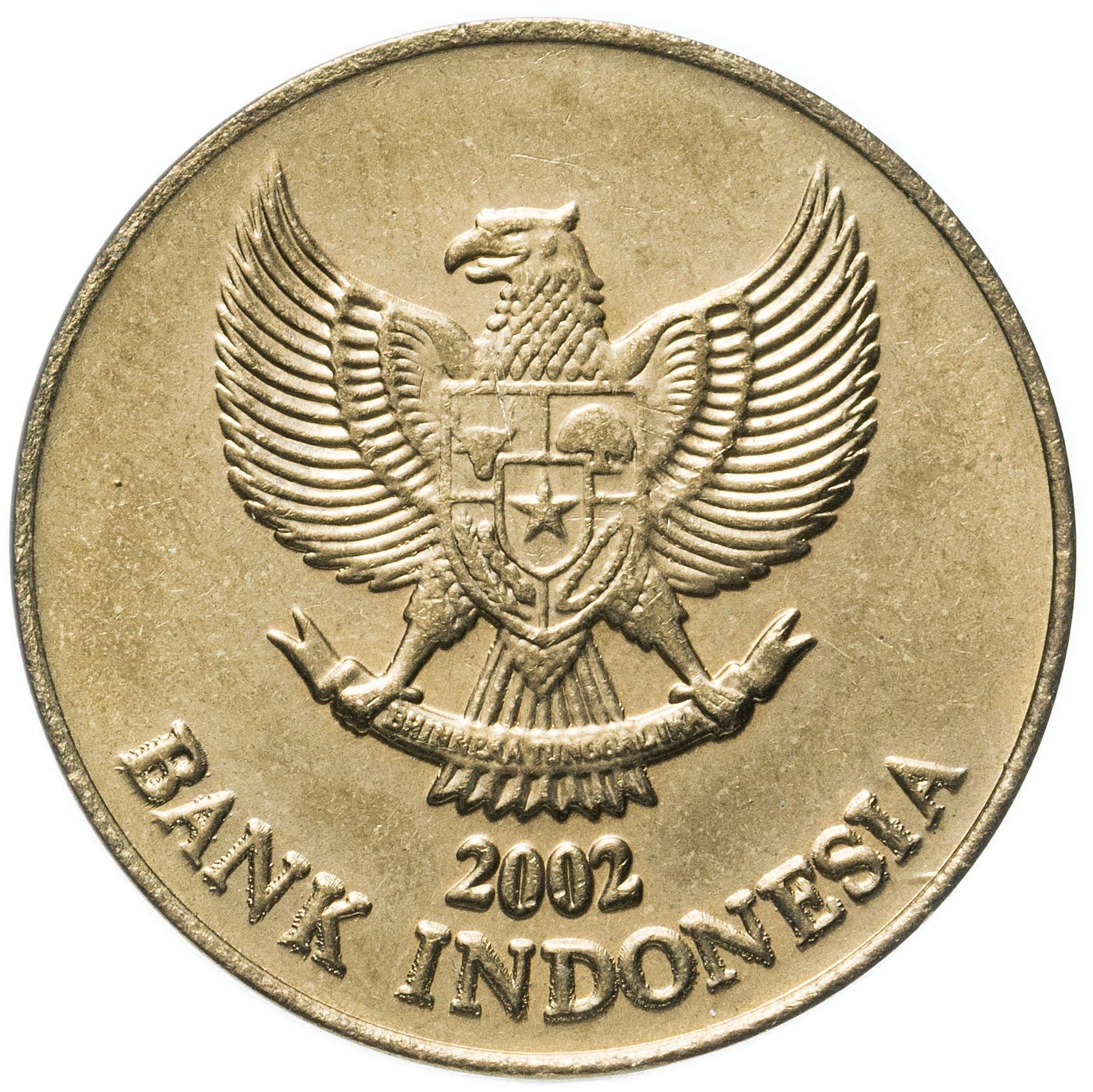 Indonesia 500 Rupiah Coin KM59 1997 - 2003