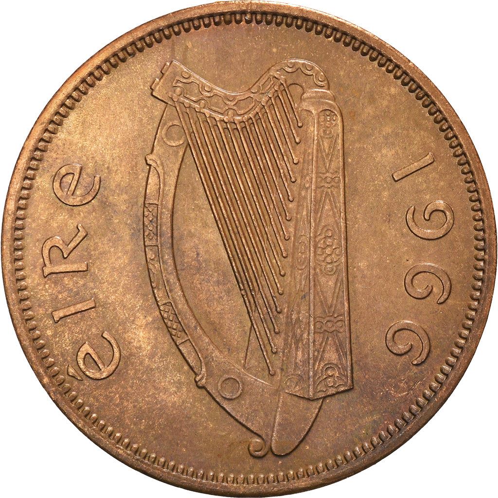 Ireland Coin Irish ½ Pingin | Swine | Harp | KM10 | 1939 - 1967