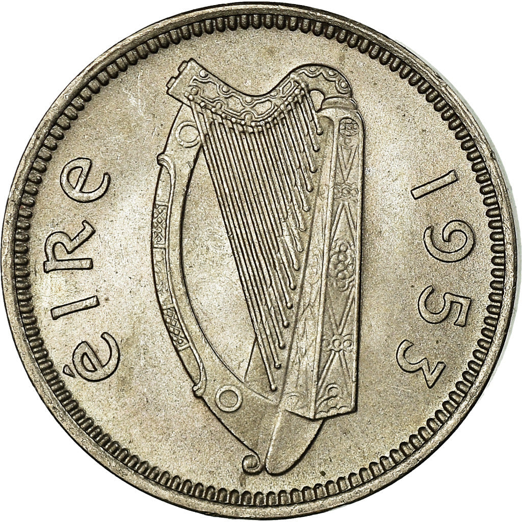 Ireland Coin Irish 3 Pingin | Hare | Celtic Harp | KM12a | 1942 - 1968