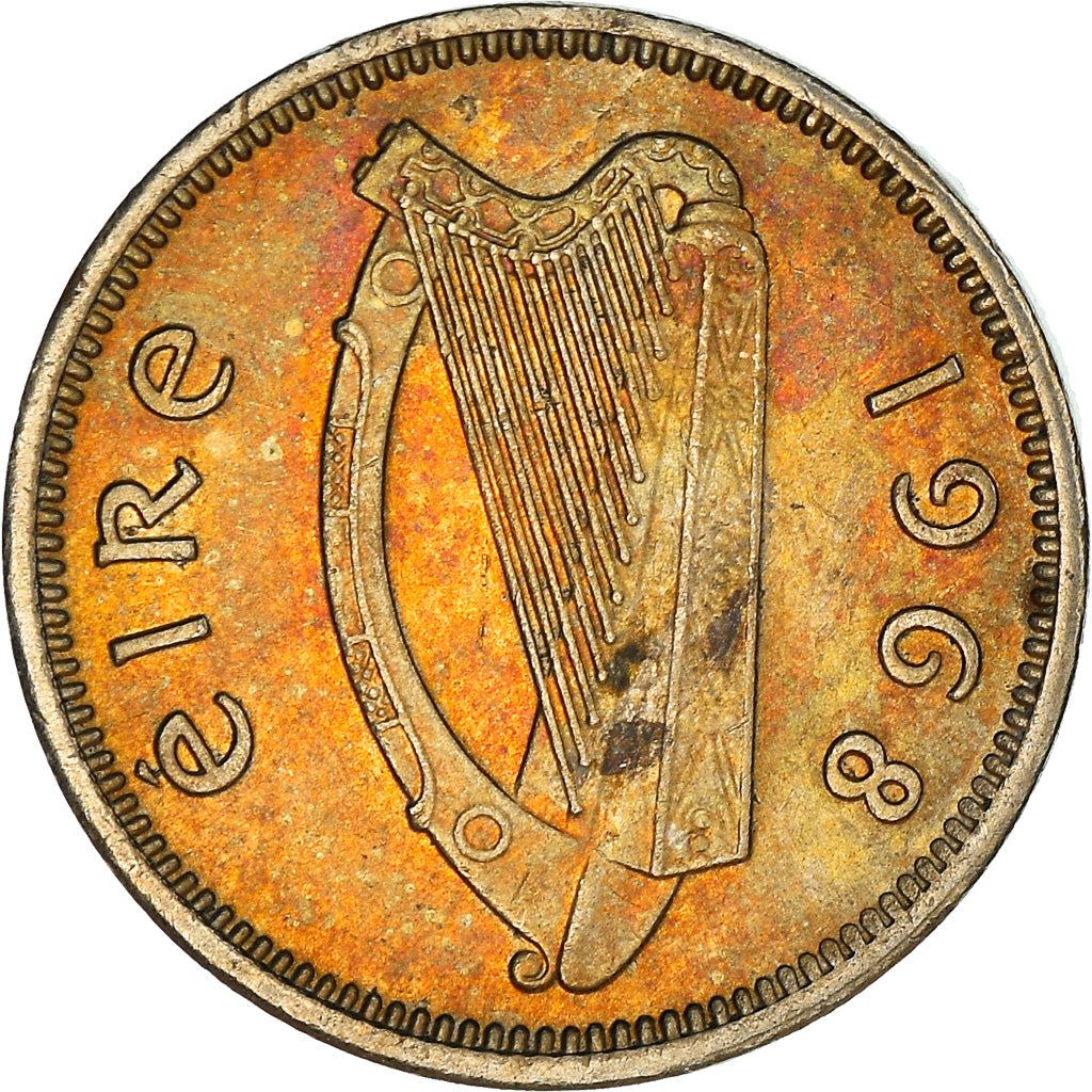 Ireland Coin Irish 3 Pingin | Hare | Celtic Harp | KM12a | 1942 - 1968