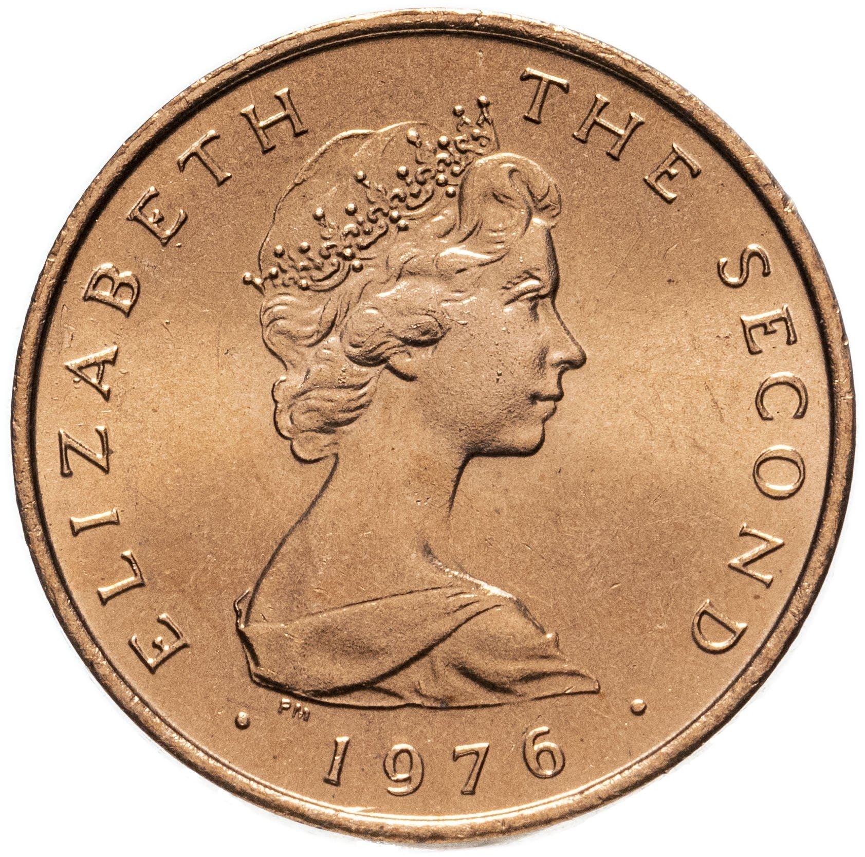 Isle of Man Coin Manx 1 Penny | Queen Elizabeth II | Loaghtan Sheep | KM33 | 1976 - 1979