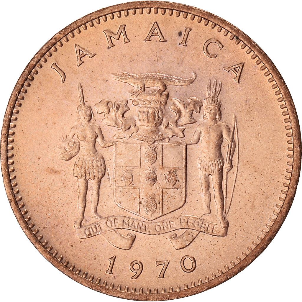 Jamaica | 1 Cent Coin | Ackee | Km:45 | 1969 - 1971