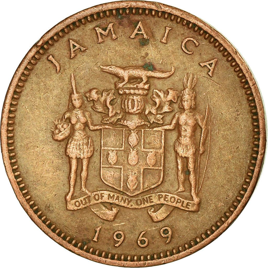 Jamaica | 1 Cent Coin | Ackee | Km:45 | 1969 - 1971