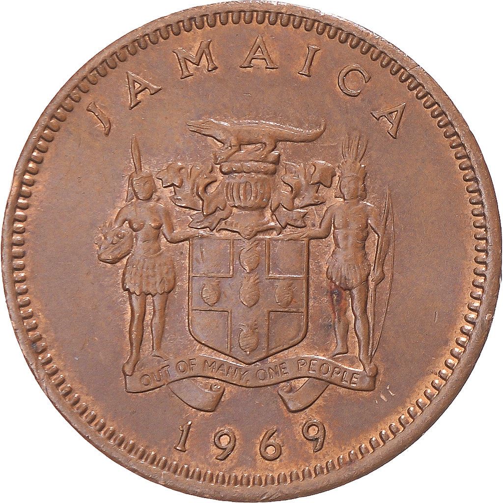 Jamaica | 1 Cent Coin | Ackee | Km:45 | 1969 - 1971