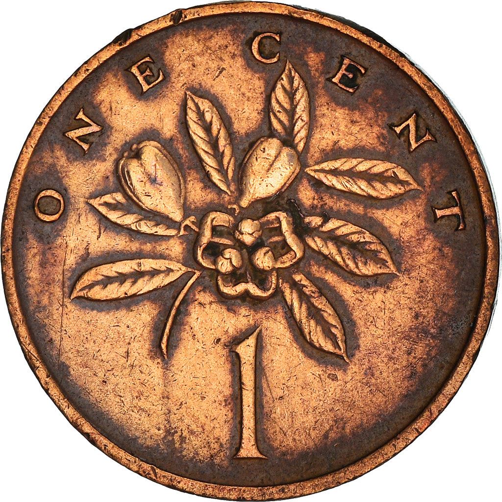 Jamaica | 1 Cent Coin | Ackee | Km:45 | 1969 - 1971